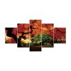 Vászon falikép szett, 5 részes, 150 X 80 cm