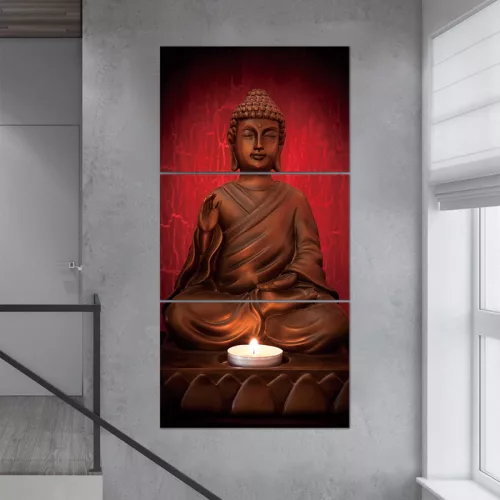 Vászon falikép szett, 3 részes, 60 x 120 cm