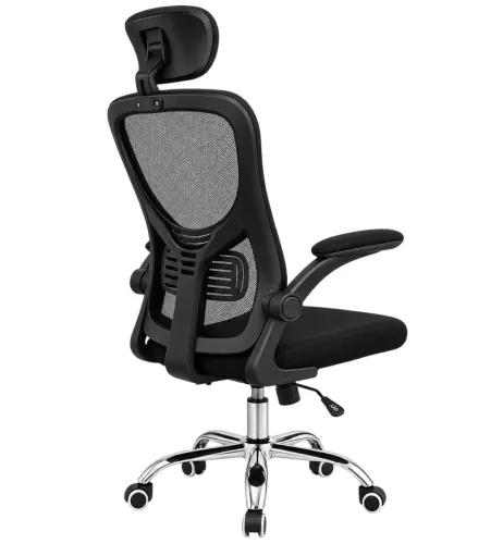 Velora SIRIUS ergonomikus irodai forgószék – fejtámasszal és deréktámasszal, fekete