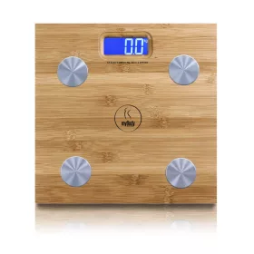   Mybody BAMBOO Professional digitális okos mérleg Bluetooth kapcsolattal, 180 Kg méréshatárral