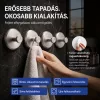 FROGEE tapadókorongos akasztó, 2 db, matt fekete
