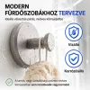 FROGEE tapadókorongos akasztó, 2 db, króm