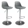 Velora Bar Line LUNA Ash - formatervezett modern bárszék szett, szürke
