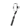All in One PRO, stabilizátoros szelfibot, tripod funkcióval, derítőfénnyel, fekete