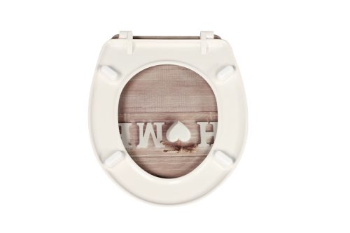 Frogee Duroplast WC ülőke - Rozsdamentes zsanérokkal - HOME