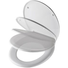   Frogee Duroplast WC ülőke - Lecsapódásmentes zsanérokkal - Fehér