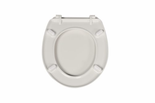 Frogee Duroplast WC ülőke - Rozsdamentes zsanérokkal - Fehér