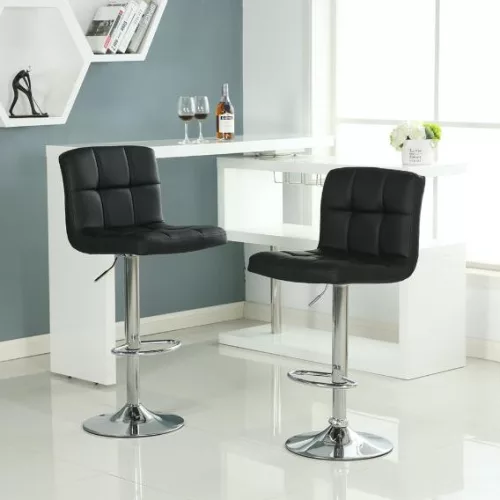 Velora Bar Line STELLA Onyx – klasszikus bárszék szett, fekete