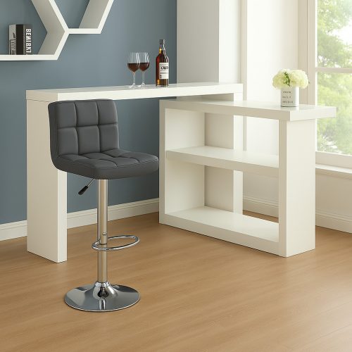 Velora Bar Line STELLA Midnight – klasszikus bárszék szett, antracit