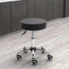 Velora Saloon Line AURORA Onyx – gurulós fodrász szék, fekete