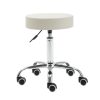 Velora Saloon Line AURORA Pearl – gurulós fodrász szék, fehér