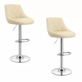   Velora Bar Line SOLARA Alabaster – prémium bárszék szett, bézs