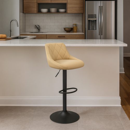 Velora Bar Line SOLARA Alabaster – prémium bárszék szett, bézs