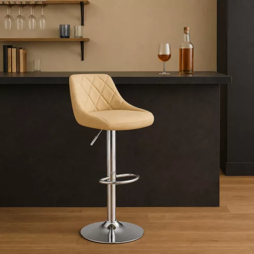 Velora Bar Line SOLARA Alabaster – prémium bárszék szett, bézs
