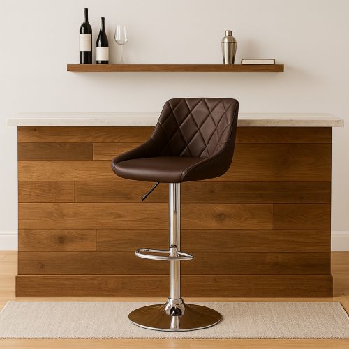 Velora Bar Line SOLARA Terra – prémium bárszék szett, barna