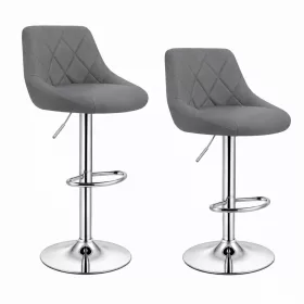   Velora Bar Line SOLARA Midnight Gray – prémium bárszék szett, sötétszürke