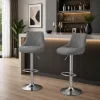 Velora Bar Line SOLARA Midnight Gray – prémium bárszék szett, sötétszürke