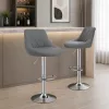 Velora Bar Line SOLARA Midnight Gray – prémium bárszék szett, sötétszürke