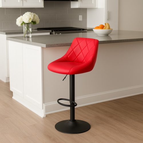 Velora Bar Line SOLARA Ruby – prémium bárszék szett, piros