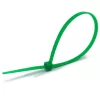 PVC gyorskötöző, ZÖLD 200X2.5mm, 50 db/csomag