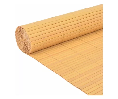 Műbambusz belátásgátló, Homok, 0,9m X 3m, 1300g/m2