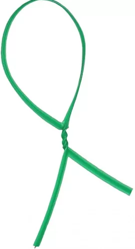 Kötözőszál, 25 cm, bevonatos, 100 darab / csomag
