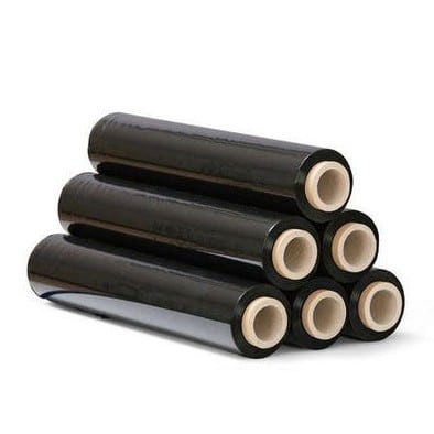 Fekete Raklap Csomagoló Stretch Fólia – 2,85 Kg - 25 mikron