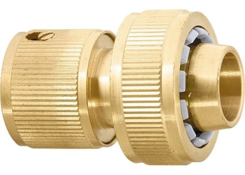 Tömlő gyorscsatlakozó, 1/2" réz