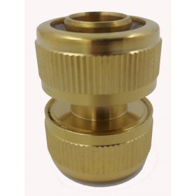 Réz tömlőtoldó, 3/4" szorítógyűrűs