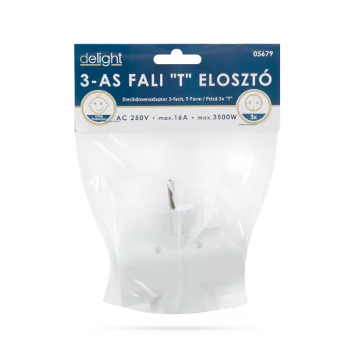 3-as fali "T" elosztó
