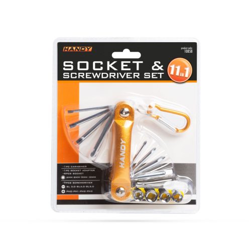 Csavar és dugókulcs készlet - praktikus, kompakt