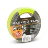 Maszkolószalag - vízbázisú - 50 m x 24 mm - sárgászöld - autóipari, hőálló