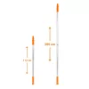 Teleszkópos nyél festőhengerhez - 112 - 200 cm