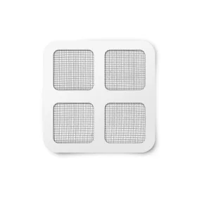   Szúnyogháló javítófolt - 10 x 10 cm - szürke - 4 db / csomag