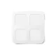 Szúnyogháló javítófolt - 10 x 10 cm - fehér - 4 db / csomag