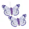 Kerti dekoráció - pillangó - 10 cm - csipeszes - 2 db / csomag