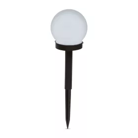   LED-es szolár lámpa - leszúrható - gömb alakú, hidegfehér - Ø10 cm