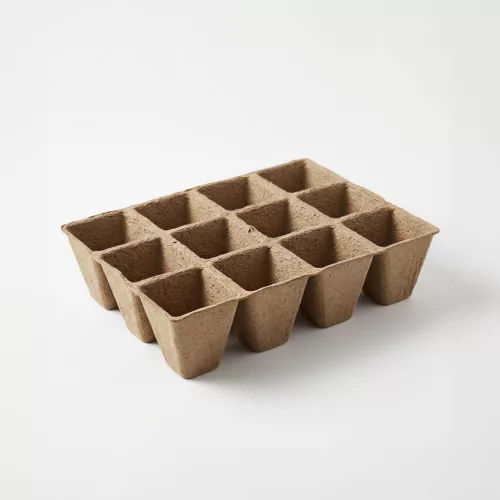 Cserepes palántanevelő tálca - 15,2 x 11,5 x 4,3 cm - 4 db / csomag