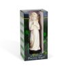Szolár angyalka - imádkozó - 1 melegfehér LED - műgyanta - 49 x 11 x 6,5 cm
