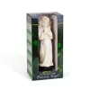 Szolár angyalka - imádkozó - 1 melegfehér LED - műgyanta - 49 x 11 x 6,5 cm
