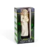 Szolár angyalka - madárral - 1 melegfehér LED - műgyanta - 48 x 11 x 6,5 cm