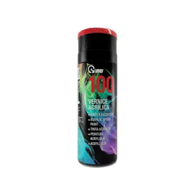   Akril zománcfesték - fémre, műanyagra, fára - 400 ml - piros