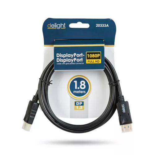 DisplayPort - Displayport kábel - 1.2 - 1080p - 1,8 m