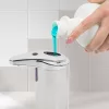 Automata szappanadagoló - 220 ml - álló - elemes - króm