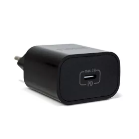 Adapter - Type-C - gyorstöltő, PD20W - fekete