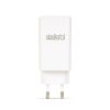 Hálózati Adapter - USB-A 20W + Type-C PD45W gyorstöltéssel - fehér