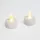 LED-es teamécses - fehér - 2 db / bliszter