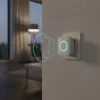 Digitális elem- és vezeték nélküli csengő - Kinetic - 2 beltéri - fehér - kék LED