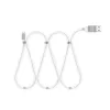Mágneses adatkábel - MicroUSB - 2A - fehér
