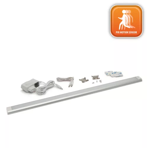 LED világítás PIR mozgásszenzorral - 9 W